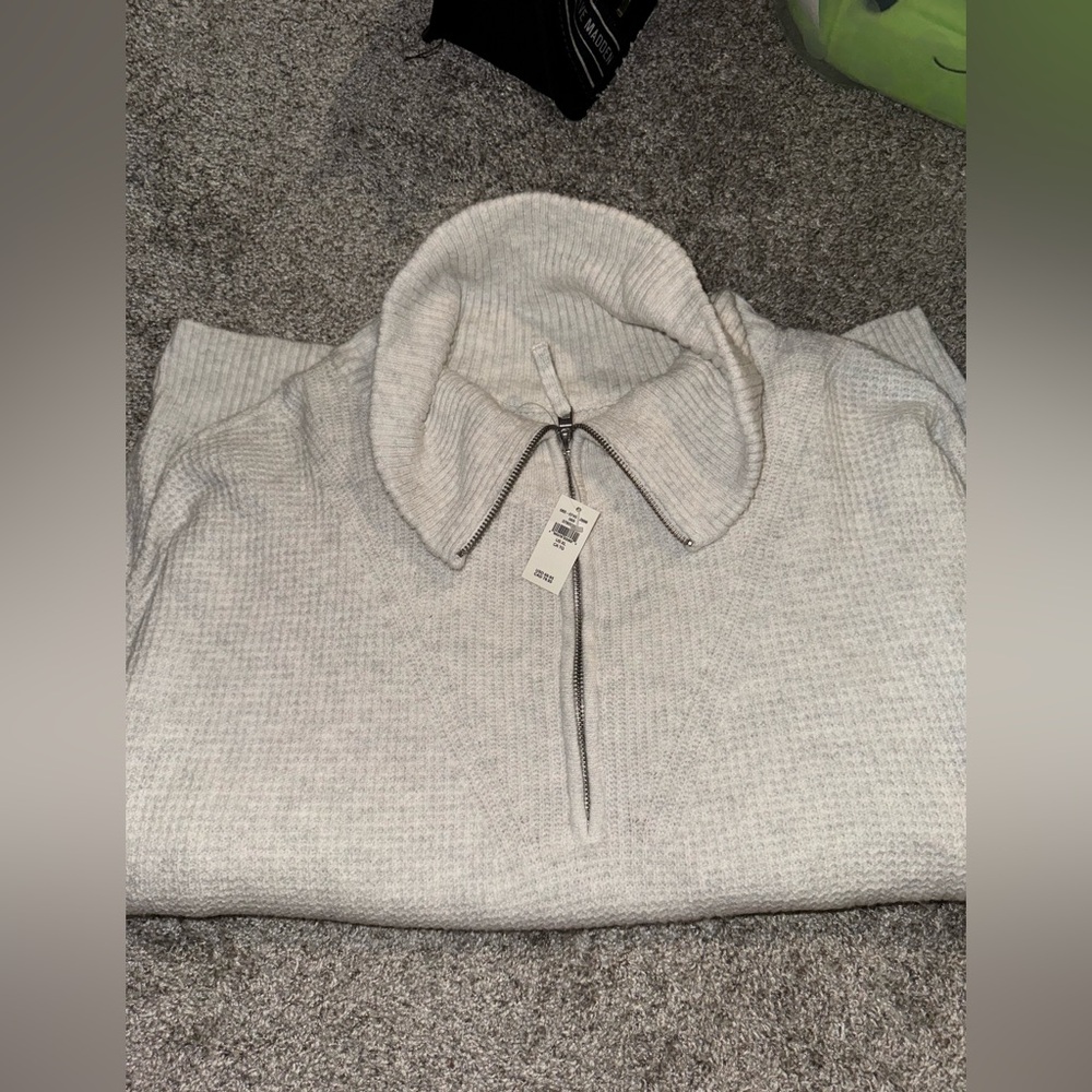 half zip aerie sweater